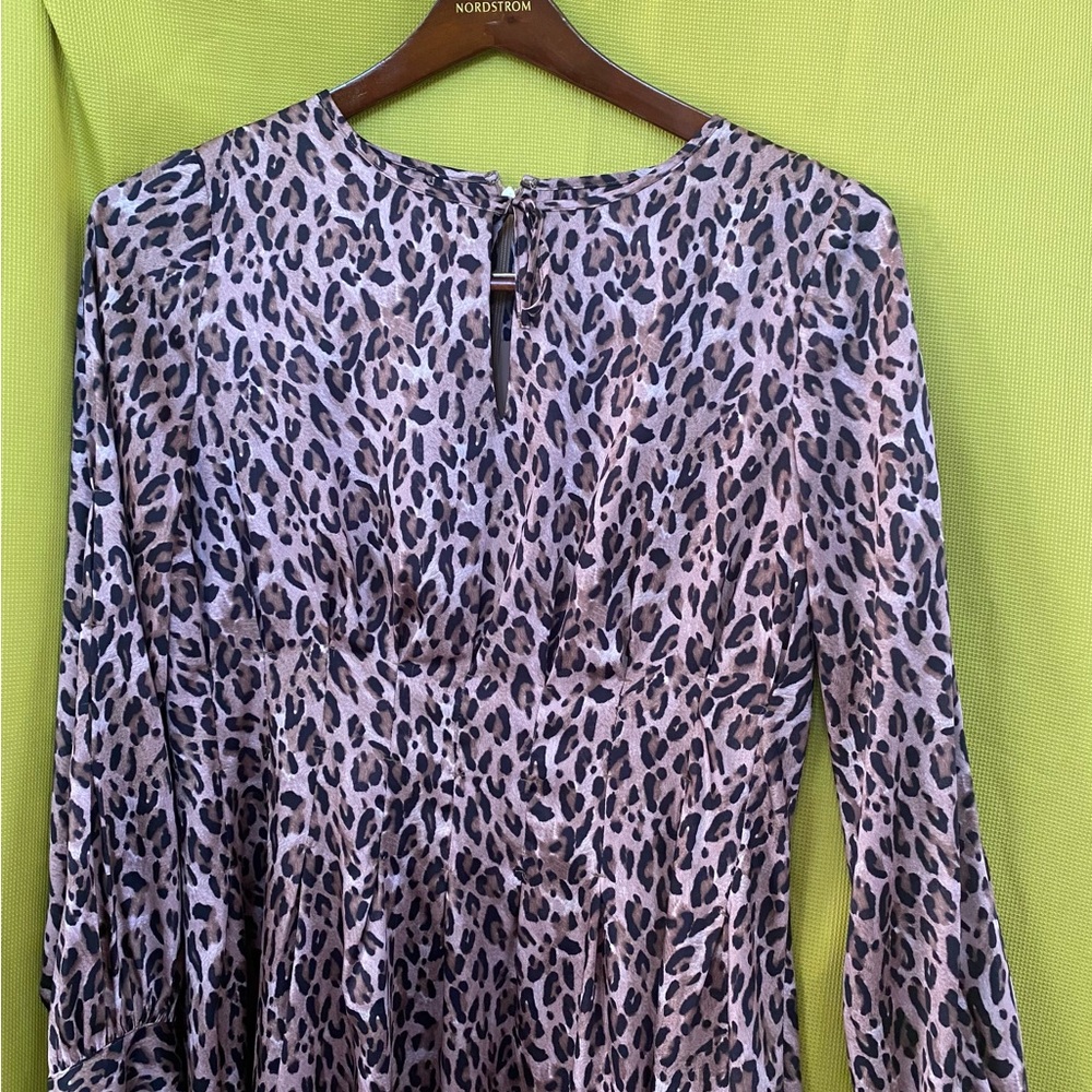 Donna Karan Animal Print Dress